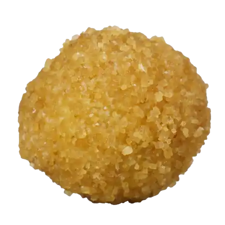 Passionsfrucht-Gin-Praline aus Vollmilch und weißer Schokolade aus Steinhagen